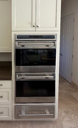 Wolf double oven