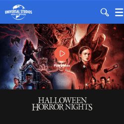 Halloween Horror Nights 10/29/23 Tickets 