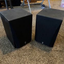 Yamaha Bookshelf Speakers NS-A528 Fully Tested Sound Awesome!