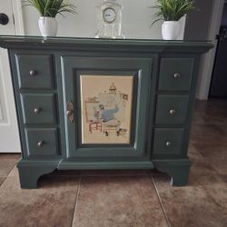 Authentic Norman Rockwell Cabinet 