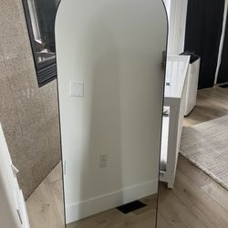 Black Metal Mirror