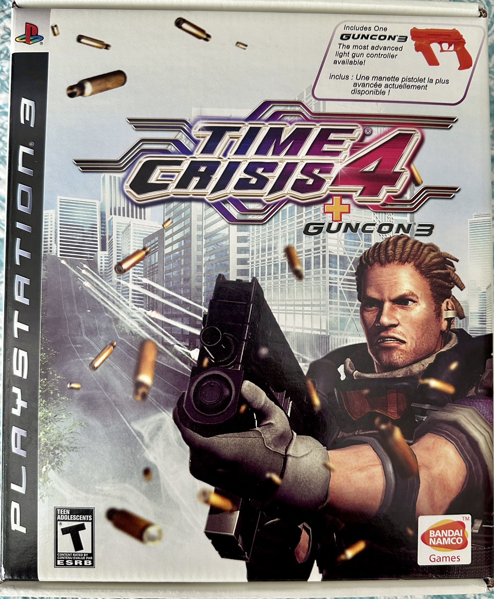 Time Crisis 4 PS3 With Guncon 3