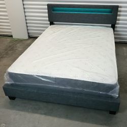 NEW Full-Size MATTRESS and BOX SPRING. Bed frame not included👍