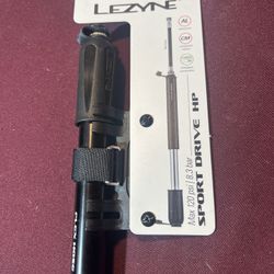 Brand New Lezyne Sport Drive HP Bicycle Frame Pump