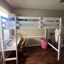 Twin Size Loft Bed 
