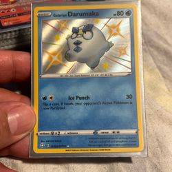 Pokemon Cards Shinny Darumaka