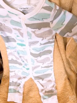Cute and soft carters sleeper size 6 m