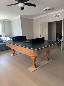 8ft Pool Table with ping pong delivered
