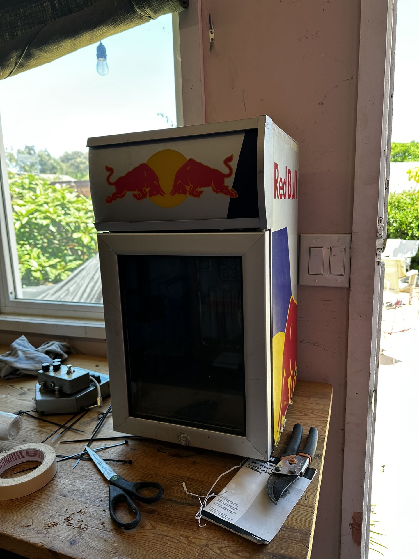 Red Bull Mini Fridge 