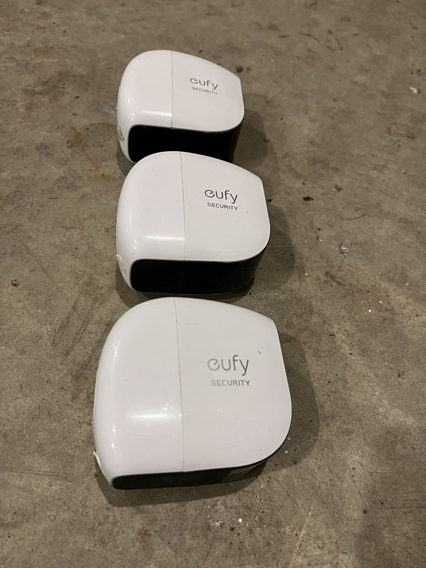 Eufy Outdoor Security Cameras Model E (Mounting Equipment, Charger And Homebase Not Included)