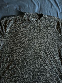 Cotton On cheetah print shirt