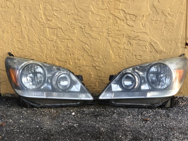 2005 2006 06 2007 07 Honda Odyssey Left Right Side Headlight Lamp 2005 2006 06 2007 07 Honda Odyssey Left Right Side Headlight Lamp Oem With Bulb