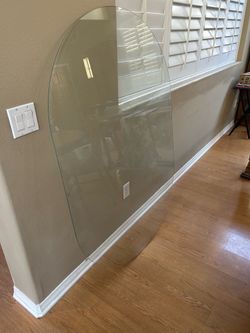 Free glass table cover