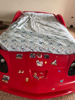 Car bed including matress