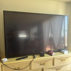 Sharp 65” TV - Not Working (For Parts or Repair)
