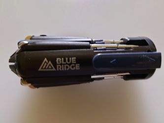 Blue Ridge Tools 8 In 1 Folding Flashlight Screwdriver