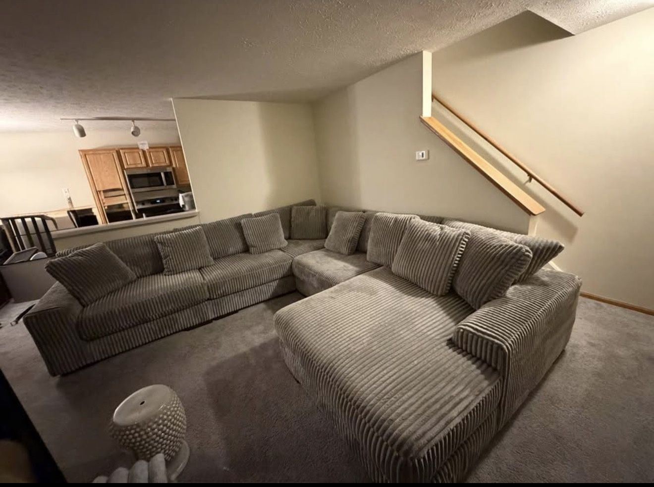 Brand New Like Sectional And A Safe
