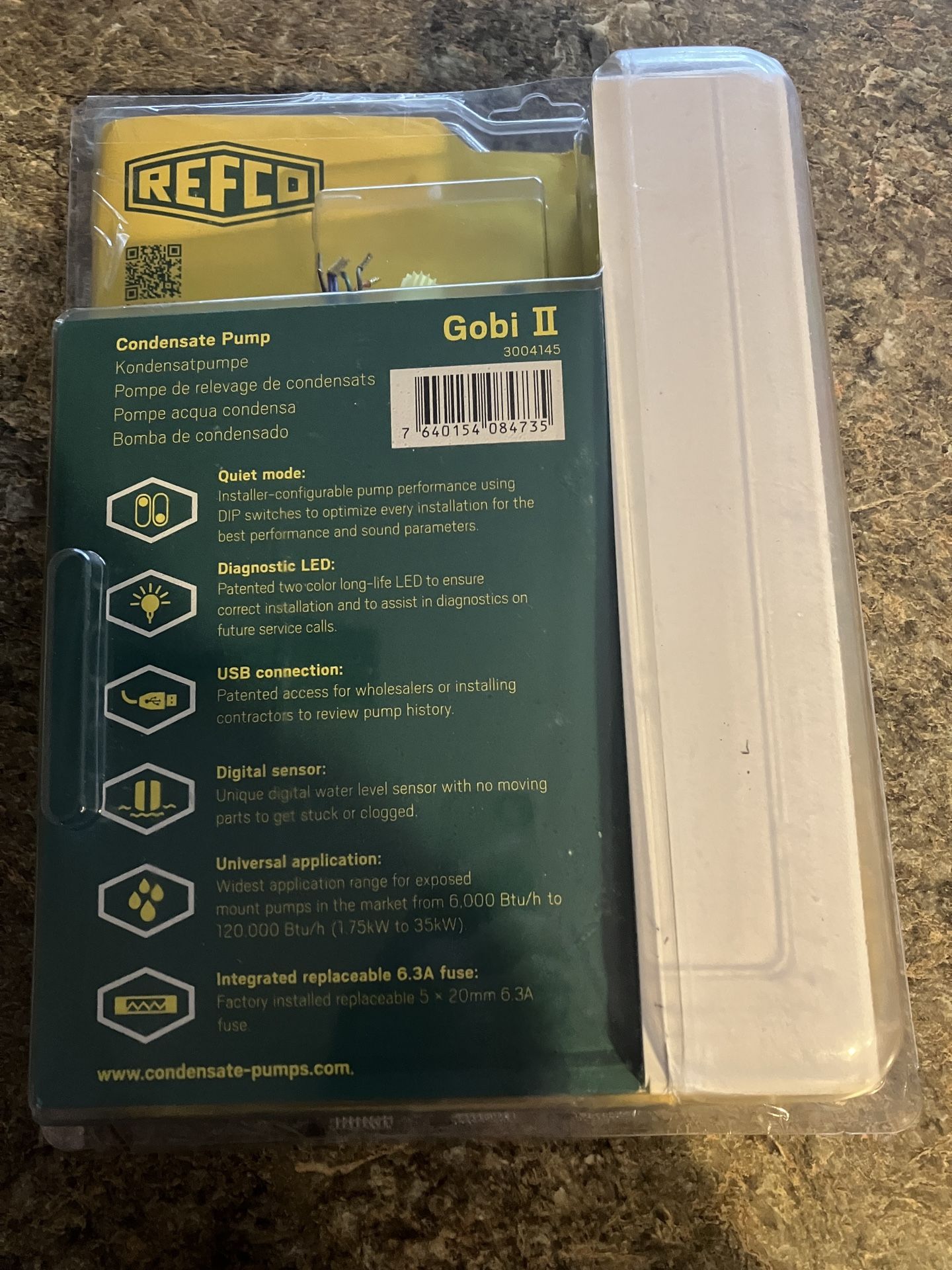 Refco Ductless Gobi ll Condensate Pump