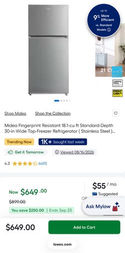 Refrigerator freezer