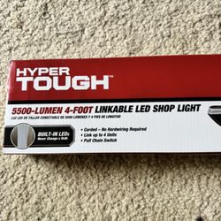 Hyper Tough Hyper Tough 5500 Lumen 4ft Linkable LED Shop Light