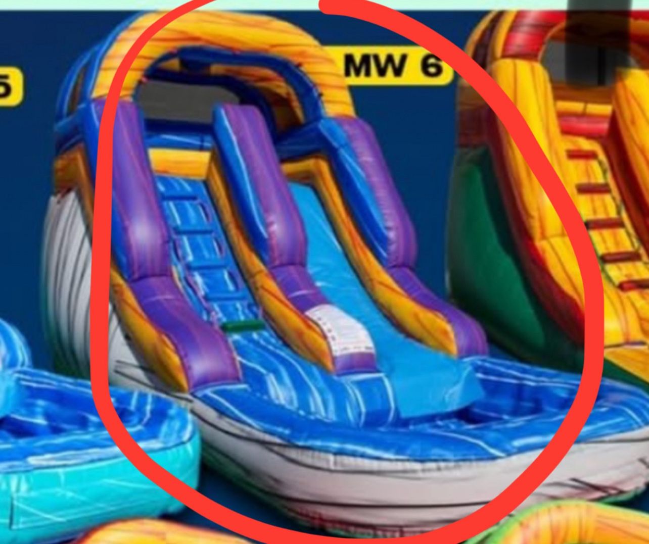 Mini. Water Slide For Sale/ Se Vende