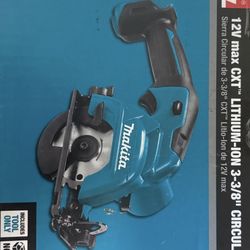 Makita Circular Saw 12 Volt  New
