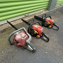 Chainsaws for parts or Repair 