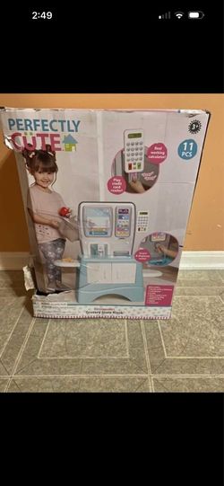perfectly cute Grocery store kiosk play food market. brand new