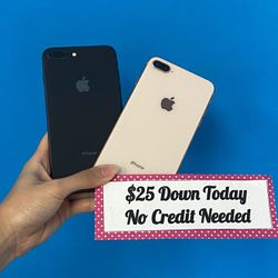 Apple IPhone 8 Plus Unlocked - PAYMENTS AVAILABLE With $1 DOWN