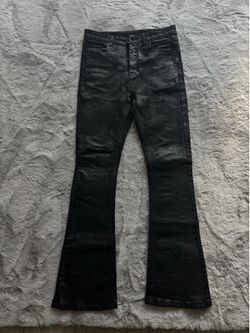 Rick Owen was foil pants