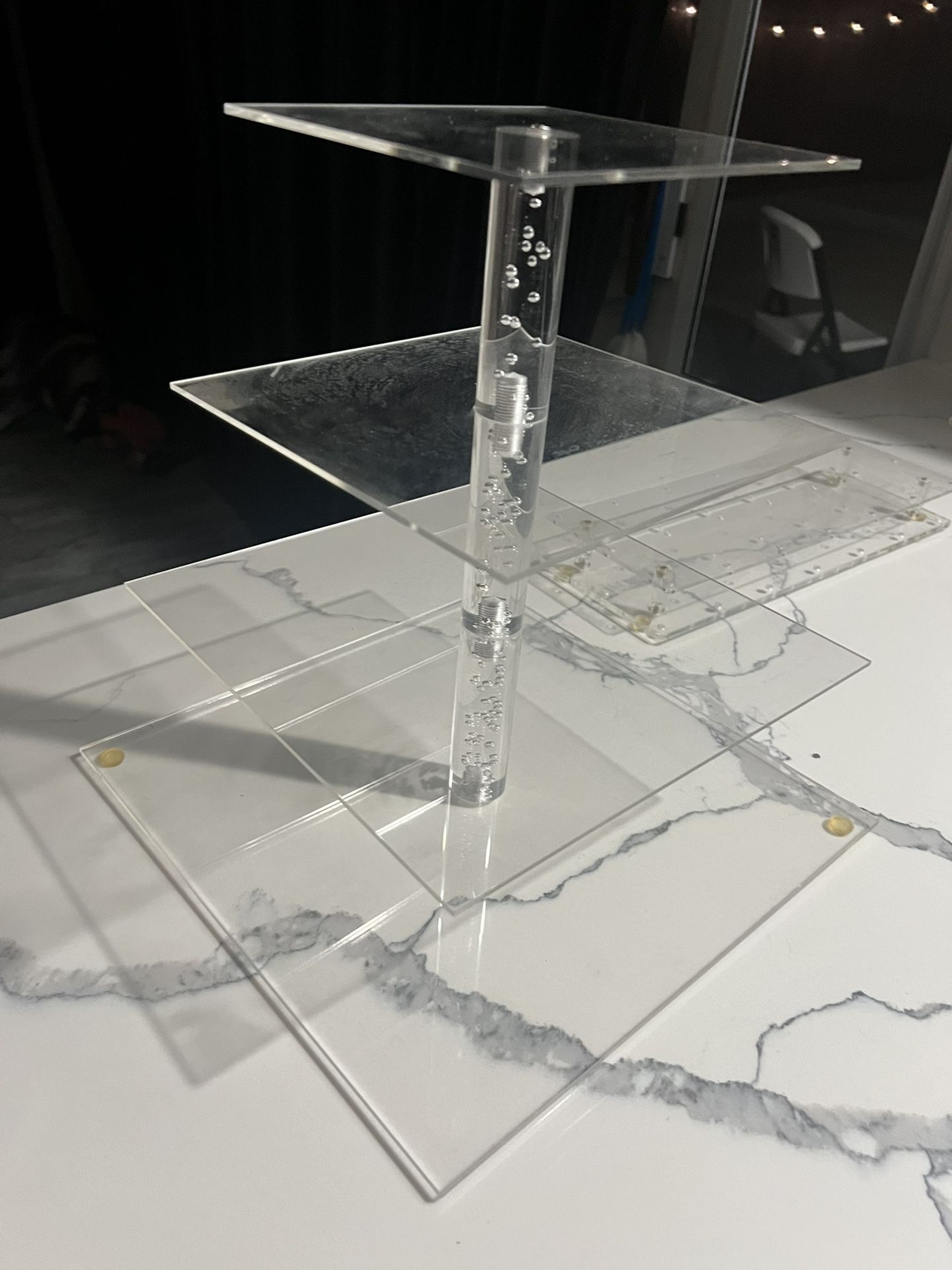 Acrylic Dessert Tower 4 Tier