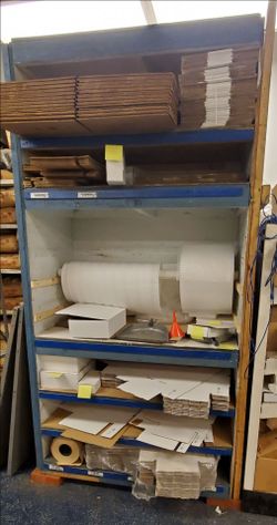 FREE large wood shelf