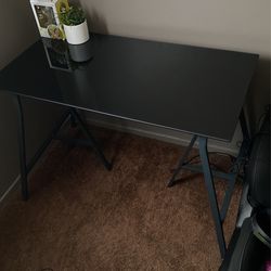 IKEA Glass Desk