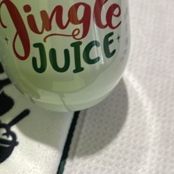 Christmas Wine/beer Glasses 