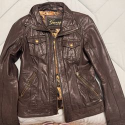 Guess Leather Jacket - S
