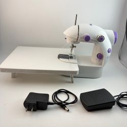 Mini Sewing Machine with Extension Table
