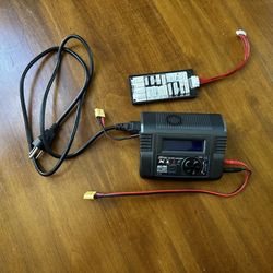 HiTEC AC/DC charger Fast Charger 10a/80W Lithium Ion Smart Charger