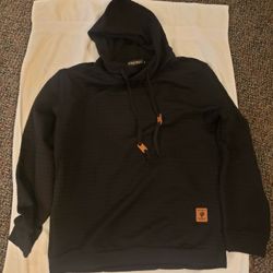 Mens Textured Lightweight Sweatshirt
