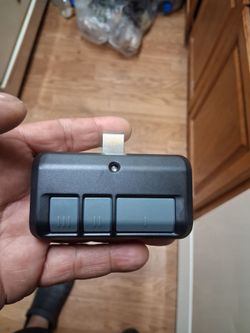 Garage gate remote