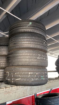 215/50R17 marca michelin usadas en excelentes condiciones de vida