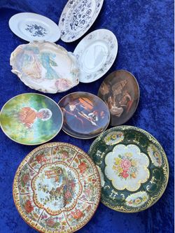 Lots of plates and the bowl each $10