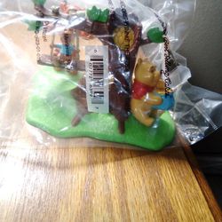 Winnie The Pooh Swing set Cake Copper