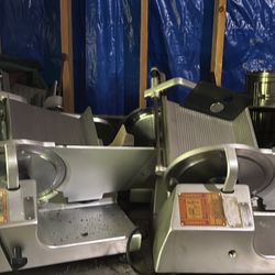 (2) Meat/Cheese Slicers