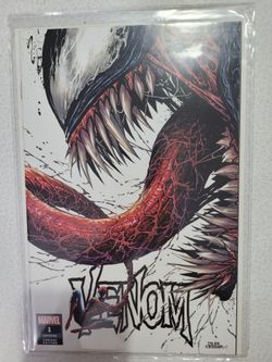 Venom #1 Tyler Kirkham Trade Variant Cover A Comic Book
