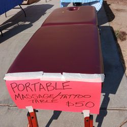 Portable Massage/Tattoo Table