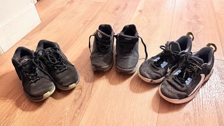 FREE: 3 Nike youth 5 and 5.5 shoes