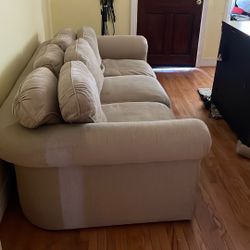 Large Feather Down Couch 