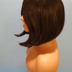 Short Black Straight Wig