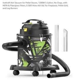 Brand New Ash Vacuum For Pellet Smokers Log Burners 