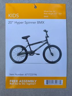 Hyper Spinner BMX 20" boys bike